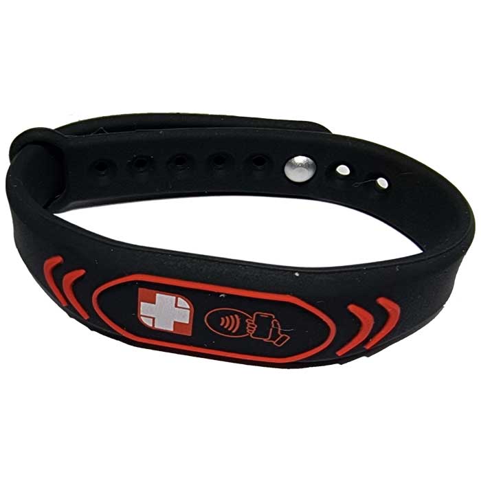 HELPtag Kids Silicon Wrist strap